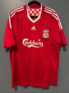 Adidas 2008-2010 Liverpool Home Shirt